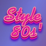 80년대 스타일의 3D 텍스트 생성기